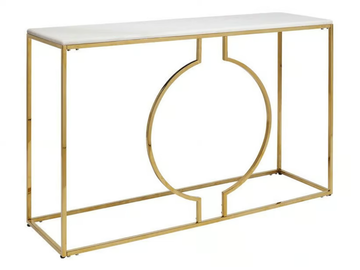 MIAMI LOFT - Rectangular stainless steel console table by KARE Design - view 3